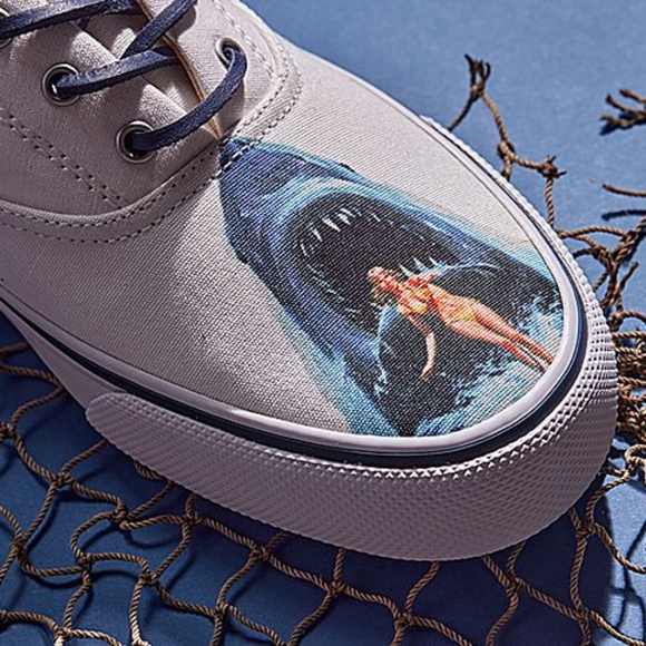 Sperry X Jaws Size 11.5 Men's Striper II CVO Sneaker New With Box. - Picture 8 of 10